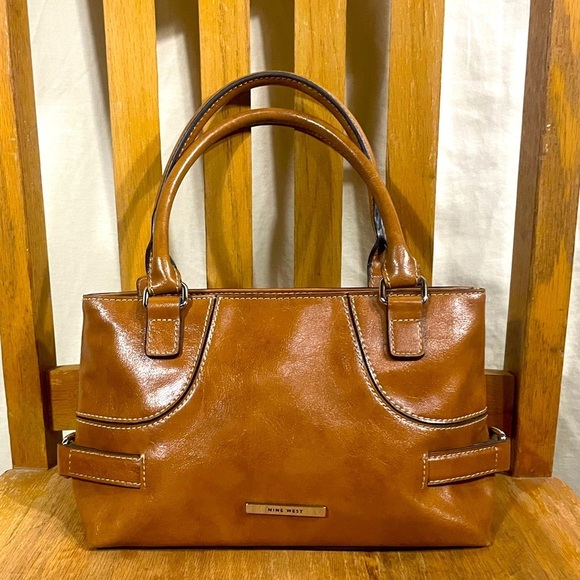 Nine West Brown Leather Purse Small - Picture 2 of 15